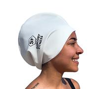 Sargoby Fitness Dreadlocks swimming cap Designed for voluminous and bulky hairstyles like Braids Dreads Locs