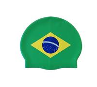 Sargoby Fitness UK Swim Cap Adult Standard-Size for Competitive or Recreational Swimmer Looking for more speed France USA China Black Australia swimming cap (Brazil)