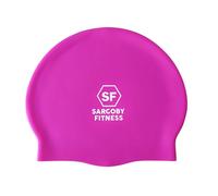 Sargoby Fitness UK Swim Cap Adult Standard-Size for Competitive or Recreational Swimmer Looking for more speed France USA China Black Australia swimming cap (Pink)