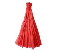Sarini 100PCS Red Handheld Vegetable Mesh Pocket Bag Reusable Shopping Bag For Storing Fruit Vegetables And Seafood（60cm）
