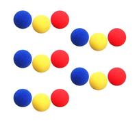 Sarini 15 Pieces Soft Foam Ball Lightweight Mini Indoor Play Ball Safe Fun, Bright Colors, Birthday Party Magic Show For Boys And Girls (Diameter 3.5cm)