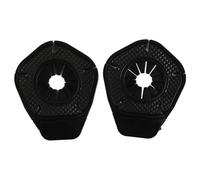 Sarini 2 Pcs Car Wiper Arm Hole Silicone Protective Cushion Windscreen Wiper Hole Dust Cover Wiper Arm Dust Protection Mat for Multiple Wiper Types Black