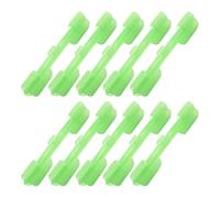 Sarini 20 Pcs Fluorescent Rod Tip Light Holder Night Fishing Clip on Fluorescent Glow Sticks Connectors Line Spooling Accessories for Fishing.
