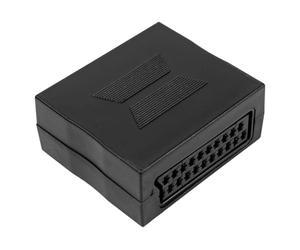 Sarini 21 Pin Female to Female SCART Coupler Connector, Gender Changer Adapter for Joining Two SCART Cables Together