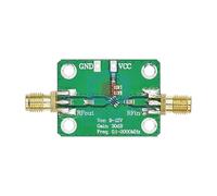 Sarini 2pcs 0.1-2000MHz RF Wide Band Amplifier 30dB High Gain Low Noise LNA Amplifier AMP Module DC 6-12V