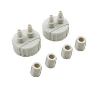 Sarini 2Pcs CO2 Generator, Carbon Dioxide Reactor Fish Tank DIY Quick Twist Bottle Cap Air Diffuser Generator Part