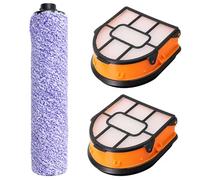 Sarini 3pcs Applicable To Shark WDB1F2 WD201 WD101 WD100 Floor Washing Machine Roller Brush Filter Element