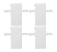 Sarini 4 Pcs Transparent Mesh Plastic Canvas Sheets, for Embroidery DIY Bag Making Sewing Crochet Crafts Cross-Stitch and Needlework Projects