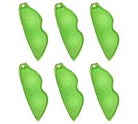 Sarini 6PCS Beans Shaped Bottle Cleaning Sponge, Reusable Bottle Cleaning Beans, Water Bottle Cleaner Sponge, All-Around Magic Cleaning Beans for Small Mouth Water Bottles, Baby Bottles