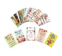Sarini 72Pcs Manifest Cards With Inspirational Quotes Positive Affirmation Cards For Daily Encourage Employees Motivational Card For Women