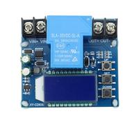 Sarini Battery Monitor, Low Voltage Shut-Off Protects DC 6V-60V, On/Off Controller Module with LCD Display for Lithium Battery and Lead Acid Battery
