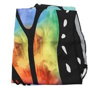 Sarini Butterfly Wings Halloween Butterfly Cloak Fairy Wing Cape Womens Butterfly Shawl Pixie Cosplay Accessory Soft Butterfly Cape Costume for Girls Women