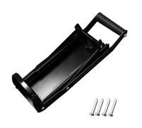 Sarini Can Crusher 16oz in Aluminum Recycling Tool Bottle Opener Heavy Duty Metal Wall Mounted Soda Beer Smasher (Black)