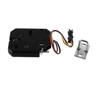 Sarini DC 12V Cabinet Drawer Electric Magnetic Lock Electromagnet Fail-Safe for Door Access Control System with Detecting Switch for Security Applications