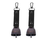 Sarini Emergency Bear Repelling Bell, Loud Bear Bell Emergency Bear Bells Carabiner For Hiking Camping Outdoor Fishing Climbing Mountain Bike Survival Travel