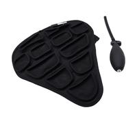 Sarini Gel Bicycle Saddle Cover 26.5 x 24 cm, Soft 3D Airbag, Comfortable Gel Cover for Mountain Bike Spinning Bikes, Bicycle Seat Cushion (Size M)