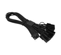 Sarini Graphics Card Power Supply Extension Cable Power Sleeve Module Braided 8PIN To 12VHPWR And 16PIN Extension Conversion Cable