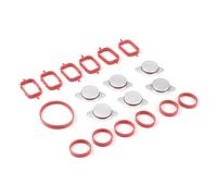 Sarini Inlet Manifold Gasket Swirl Flap Flaps Delete,6x33 mm Diesel Swirl Flap Blanks Bungs Intake Gaskets Kit For 320d 330d 520d 525d 530d 730d
