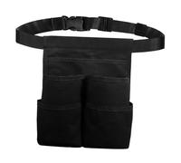 Sarini Massage Bottle Bag,Professional Massage Therapist Holster for 2 Bottles,Massage Lotion Oil Waist Holder Organizer with Adjustable Belt,Multiple Pockets (Bag Only)