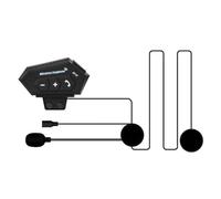 Sarini Motorcycle Bluetooth Headset, Bluetooth Helmet Kit,Motorcycle Bluetooth Headset For Skiing, Mountaineering,Noise Cancelling Function And Hands-Free Communication System