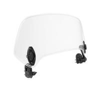 Sarini Motorcycle Windshield, Wind Deflector Adjustable Clips Universal Windscreen Wind Deflector Windshield Spoiler