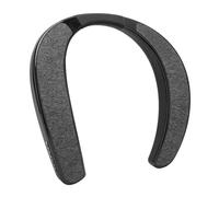 Sarini Portable Bluetooth Neckband Speaker Wireless Surround Sound with Microphone for Sports Outdoor Activities Theatre Stereo Audio for Music and Calls