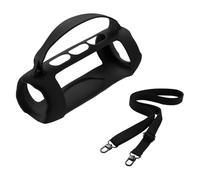 Sarini Portable Bluetooth Speaker Protective Skin Case Anti-Scratch Shock-Proof Sleeve With Shoulder Strap And Carabiner For JBL Charge Essential 2 Charge 4