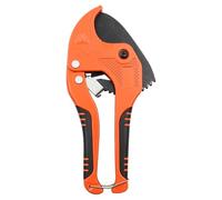 Sarini PVC Heavy Duty Ratchet-Type Pipe catter, for Outer Diameter 42 mm PVC PPR Plastic Hoses and Plumbing Pipes,for Electrician,Maintenance Workers,Professional Plastic Pipe