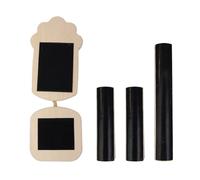 Sarini Single Leg Balance Board - Wooden Foot Stretcher Posture Corrector, Ballet Balance Trainer, Plantar Fasciitis Reliever, Ankle Stabilizer, Foot Strength Trainer, 28.5x11cm