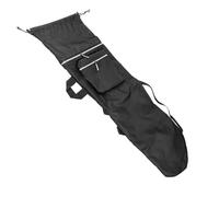 Sarini Skateboard Backpack Waterproof Shoulder Bag, Tote Longboard Carrying Bag for Travel Men and Women Beginners, Lightweight Waterproof Yoga Bag, Black