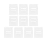 Sarini T-Shirt Organiser Stacking Plate Clothes Organiser Wrinkle Free 10 Piece Easy to Use Quick Operation Compact PVC Storage Solution for Neat Wardrobe Arrangement