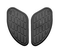 Sarini Tank Protector 1 Pair of Universal Motorcycle Fuel Tank Traction Pad Protector Vintage Knee Grip Decals Black for Moto Bike