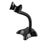 Sarini Universal Barcode Scanner Stand for Hands-Free Scanning Adjustable Height Angle Ideal for Supermarkets Retail Stores Libraries Logistics Warehouses