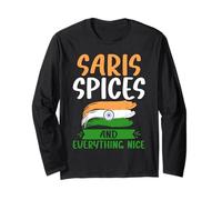 Saris Spices and Everything Nice Indian Long Sleeve T-Shirt