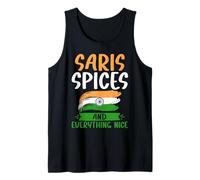 Saris Spices and Everything Nice Indian Tank Top