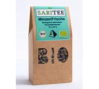 SARITEE Organic mint fresh in pyramid bags | Peppermint tea with peppermint controlled biological cultivation | Peppermint Tea Bag | Peppermint Tea Bio | Teabag 10 x 2 g
