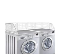 SARIUROS Laundry Guard, LaundryGuards for Washer and Dryer, Magnetic LaundryGuard with Magnets, LaundryFence Guard with Laundry Silicone Gap Cover, Laundry Room Accessories