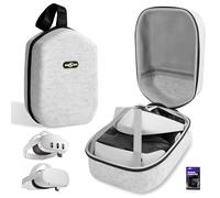 SARLAR Carrying Case Compatible with PS VR2 Gaming Headset and Accessories, Hard Travel Bag for Lightweight and Portable Protection