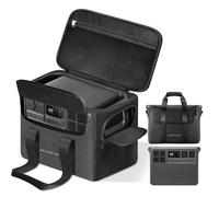 sarlar Carrying Case for DJI Power 2000 Portable Power Station, Travel Storage Bag Anti-collision Scratch-proof and Waterproof with Back and Sides Pockets for Charging Cable and Accessories