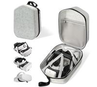 SARLAR Hard Carrying Case for Meta Quest 3/3S/Oculus Quest 2, Large Space Compatible with BOBOVR S3 Pro/M3 Pro/Kiwi Design Battery Head Strap and All Accessories, Ideal for Travel and Home Storage