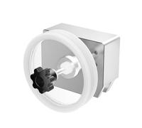Sarngk 6L Ultrasonic Record Washer with Holder, Rotating Vinyl Cleaner for Washing 7-12 LP EP Records, 1 Min