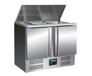 Saro Saladette, Salad bar fridge with 2 doors, model BALDUR S 902