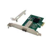 SAROAD PCIE X1 Gigabit Network Card PCI-Express Riser Card BCM5720 Single Optical Port Gigabit Fiber Server Network Card Easy to Use