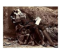 Sarony Portrait Irish Actor Author Oscar Wilde Photo Unframed Wall Art Print Poster Home Decor Premium