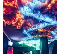 SAROZZTAL Modern Cloud DIY Thunder Cloud Lamp Led Light Decorations For Ceiling Girls Children's Living Room Bedroom