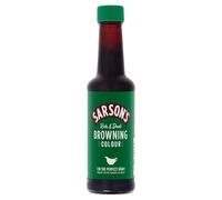 Sarson's Browning Sauce, 12 x 150ml, Rich, Dark Caramel Colouring for Delicious Gravies, Stews and Roasts, for Baking and Cooking, No Artificial Colours or Flavours, Vegetarian Friendly