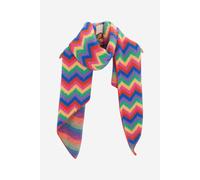 Sarta Women's Bobbie Zig Zag Stripe Heavyweight Winter Scarf Sarta Multicolor One Size