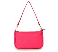 Sarta Women's Italian Leather Baguette Bag - Raspberry, Pebbled in Raspberry Sarta Raspberry One Size