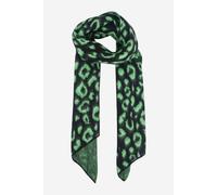 Sarta Women's Nico Leopard Print Asymmetric Heavyweight Winter Scarf Sarta Multicolor One Size