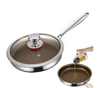 Sartenes Antiadherentes - Aleación De Titanio Con Mango Resistente Al Calor, Sartenes Antiadherente Grandes | Para Estufa De Inducción Eléctrica Horno Tortilla Huevo Cocina Casera Restaurante